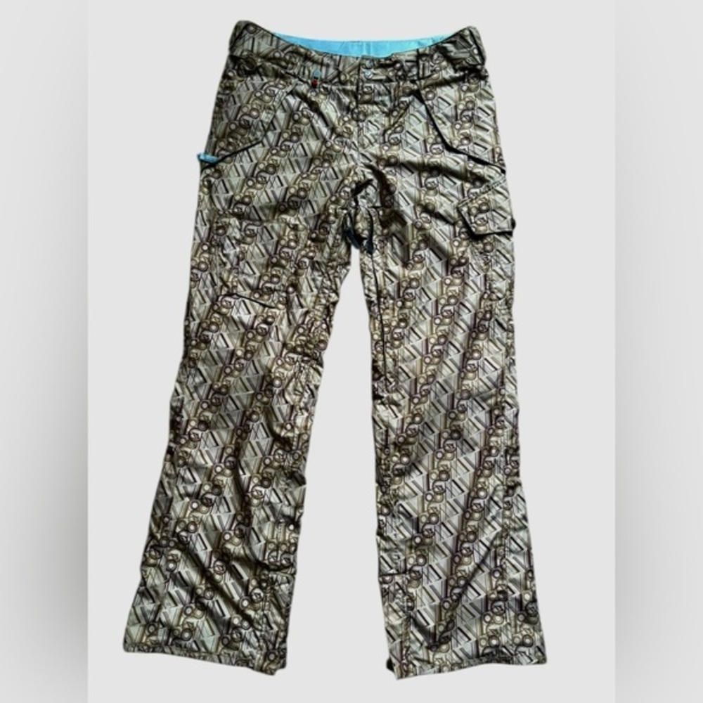 Volcom  Women’s  Snowboard Ski Pants W/ Leg Vents 8000mm / 7000gm2 size medium.